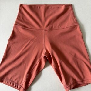 Lululemon Align 8” Inseam High-Rise Short in Rusted Coral